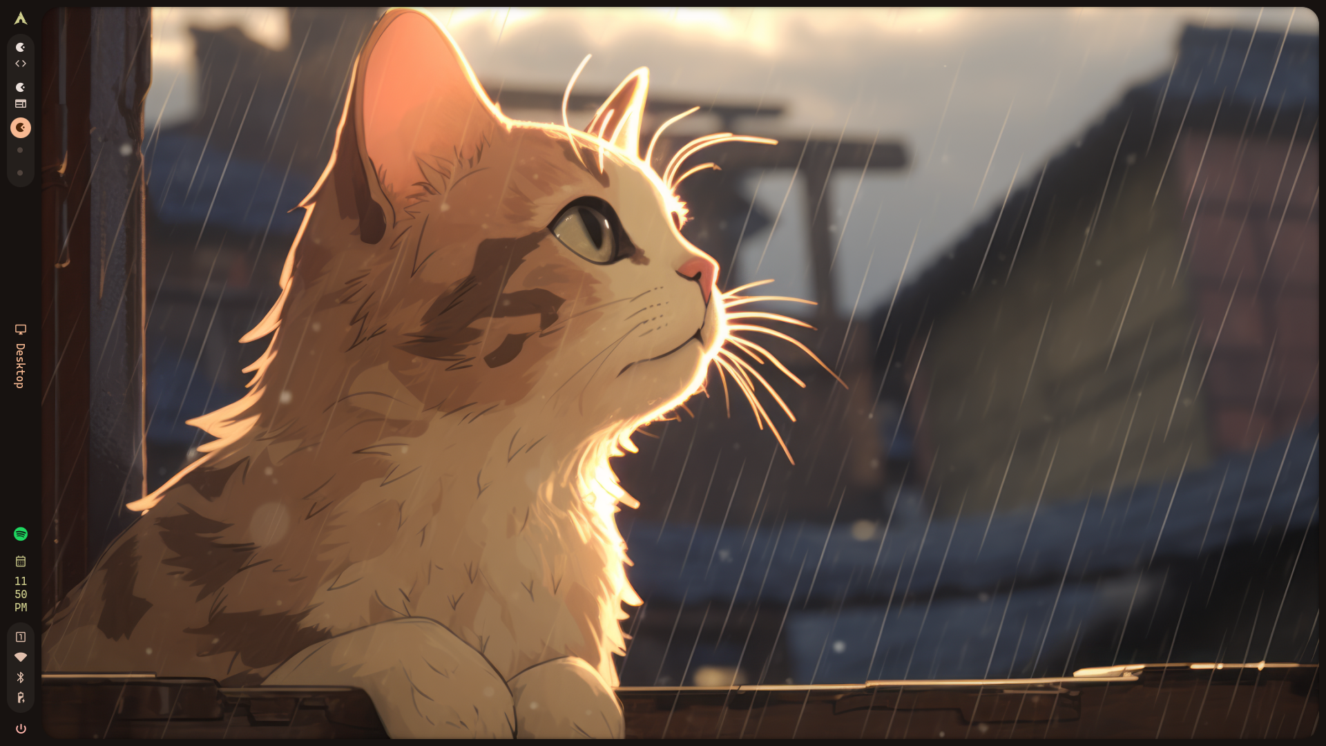 Arch + Hyprland desktop